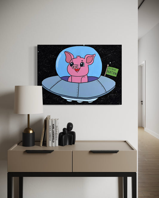 Piggy im UFO