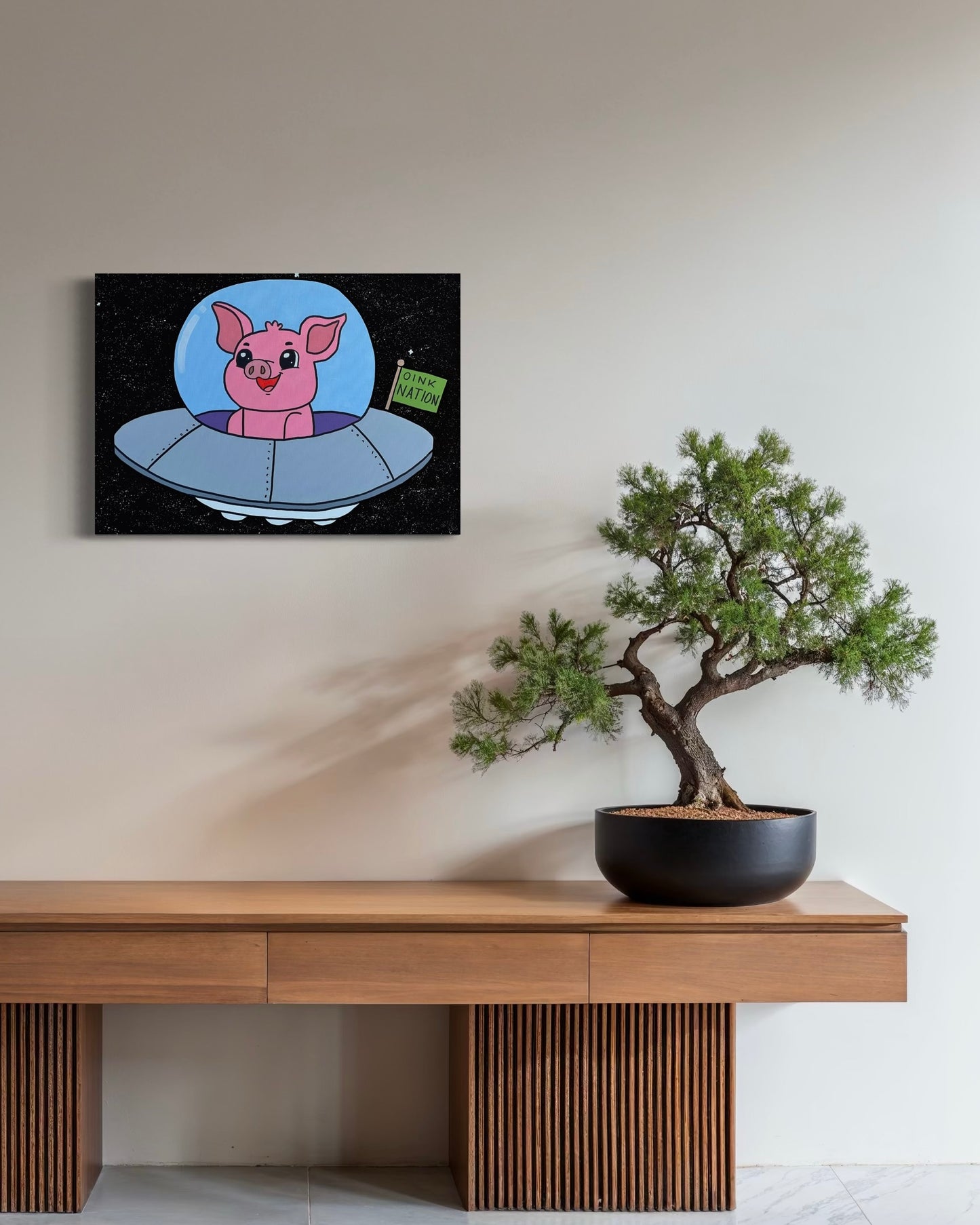 Piggy im UFO